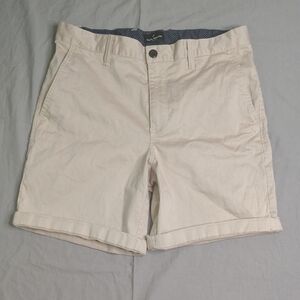 Daniel Hechter Shorts Mens Beige Khaki Bermuda Straight Chino Paris